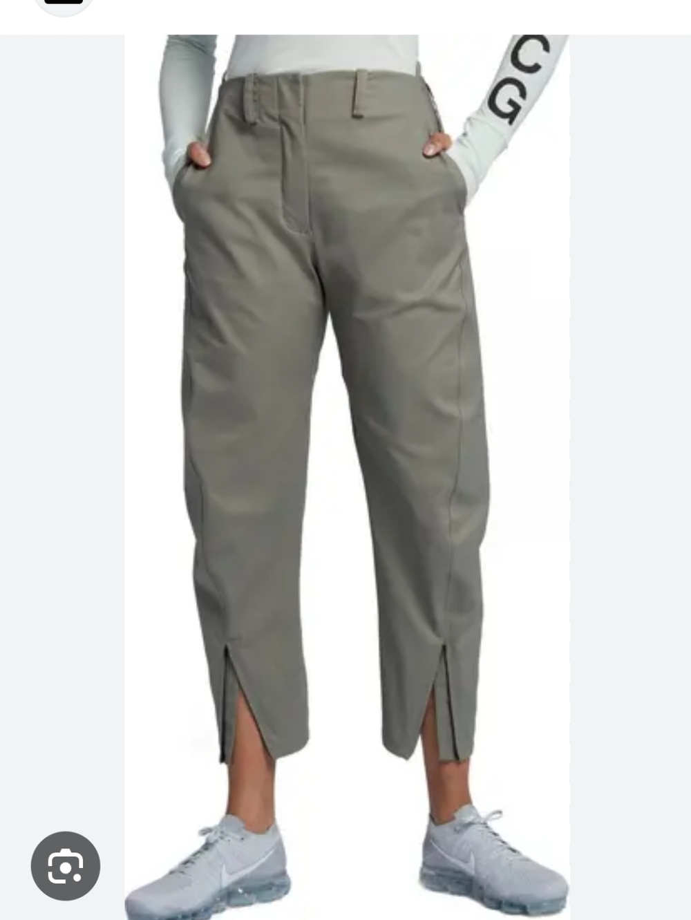 Luukaa  Split-Hem Chinos Pants